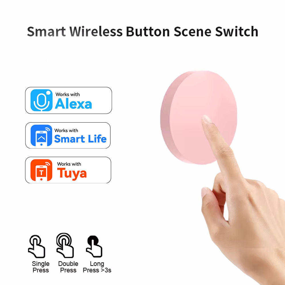 Home Office Google - ZigBee Smart Wireless-Tastenschalter für Tuya Smart