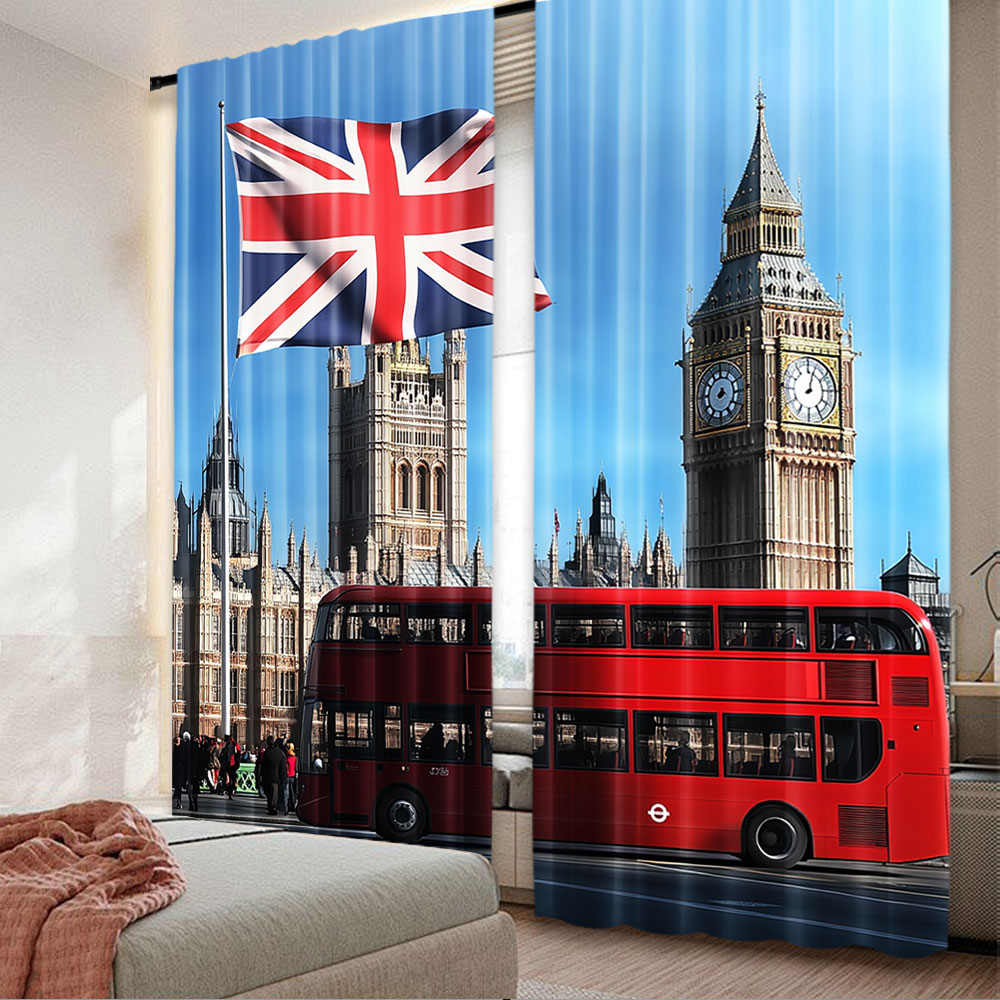 Home Office England - 2 Stück Big Ben London Street