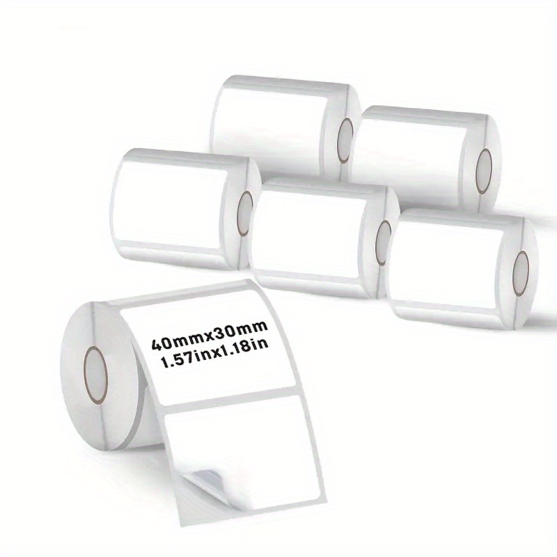 Label Maker Machine - 6 Rollen 40 x 30 mm