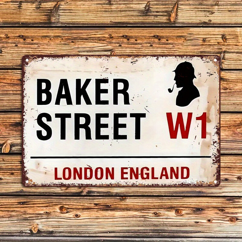 Home Office England - Baker Street W1 London England Metall-Blechschild