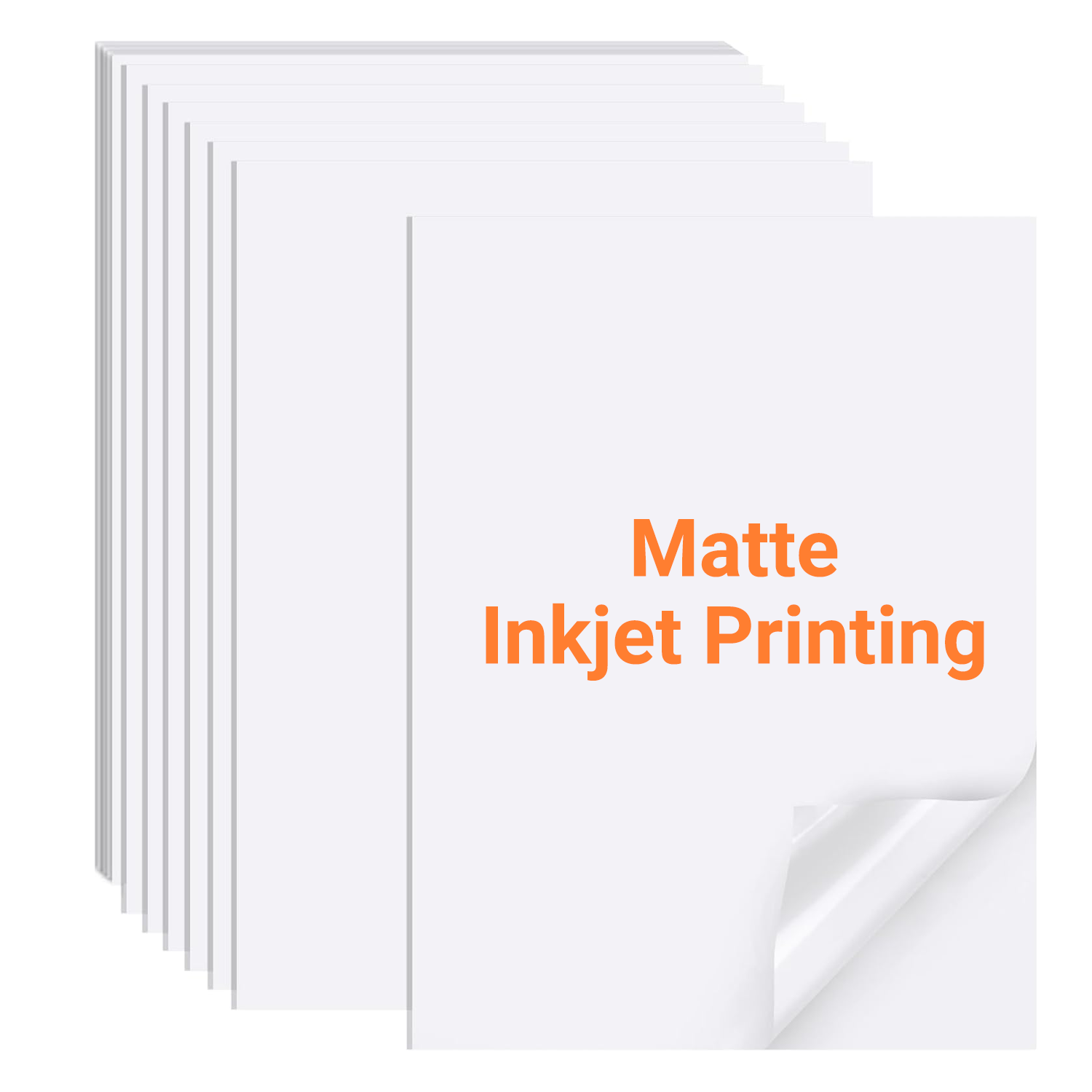 Label Maker Machine - 10/20/40 Stück A4 Premium Matt-Vinyl-Aufkleberpapier für