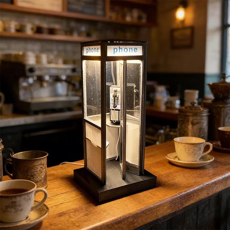 Hohe Vintage Telefonzellen-Lam – Home Office British Bewertung und Preis