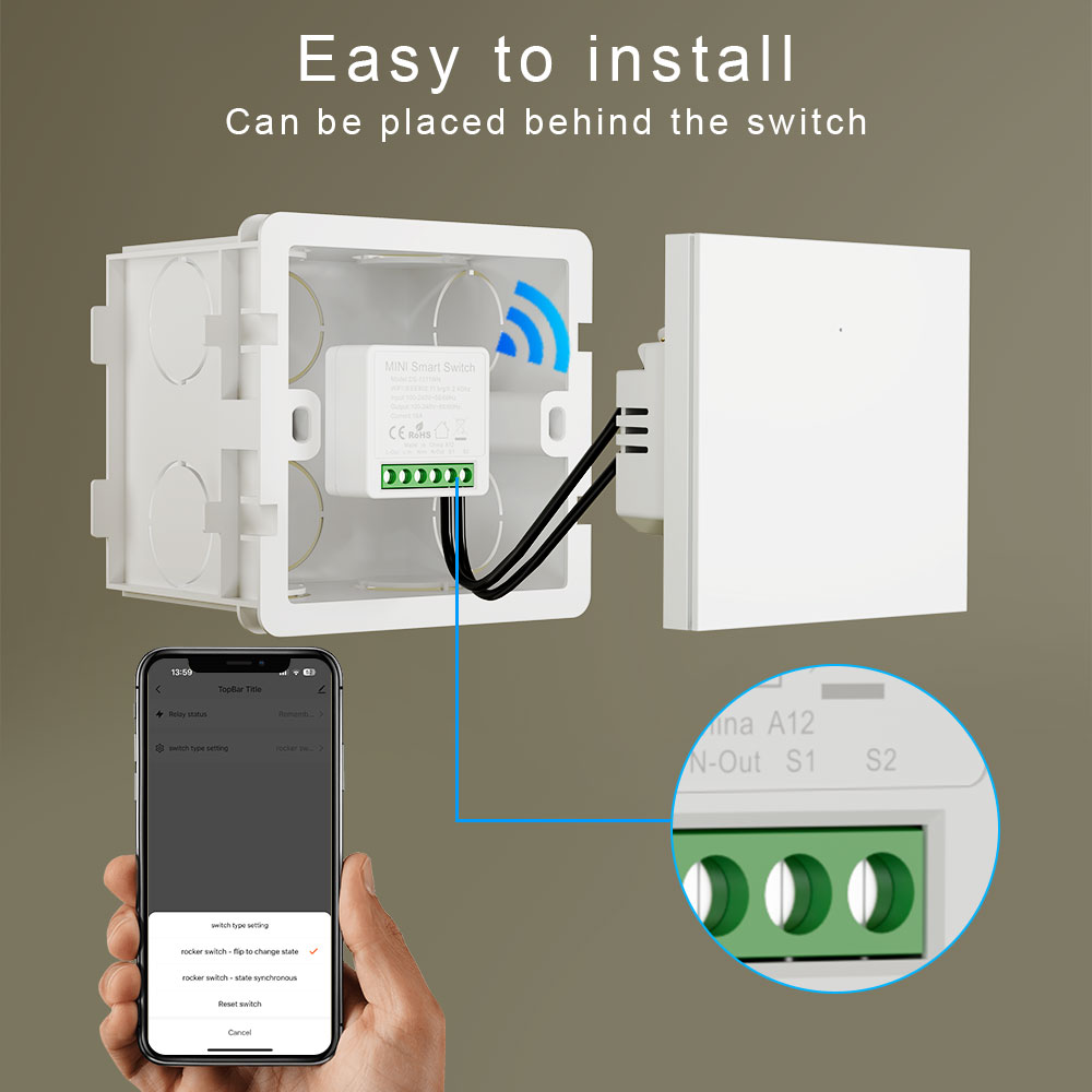 Tuya Smart Life WLAN-Schalter  – Home Office Google Bewertung und Preis