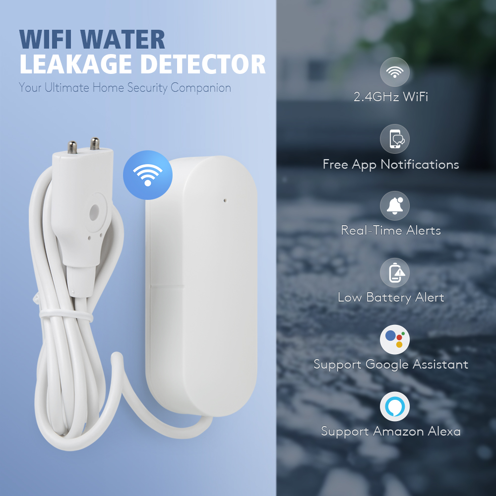 Drahtloser Wasserleckdetektor  – Home Office Google Bewertung und Preis