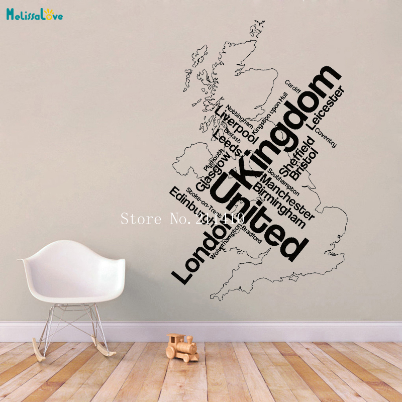 Wand Aufkleber Karte London Un – Home Office England Bewertung und Preis
