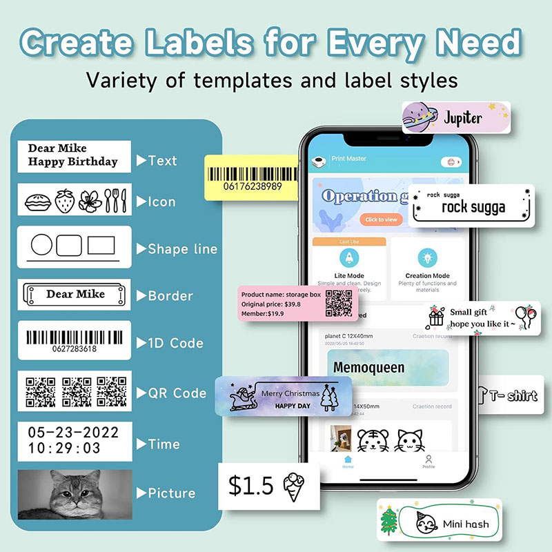 P15 Etikettendrucker-Aufkleber – Label Maker Machine Bewertung und Preis