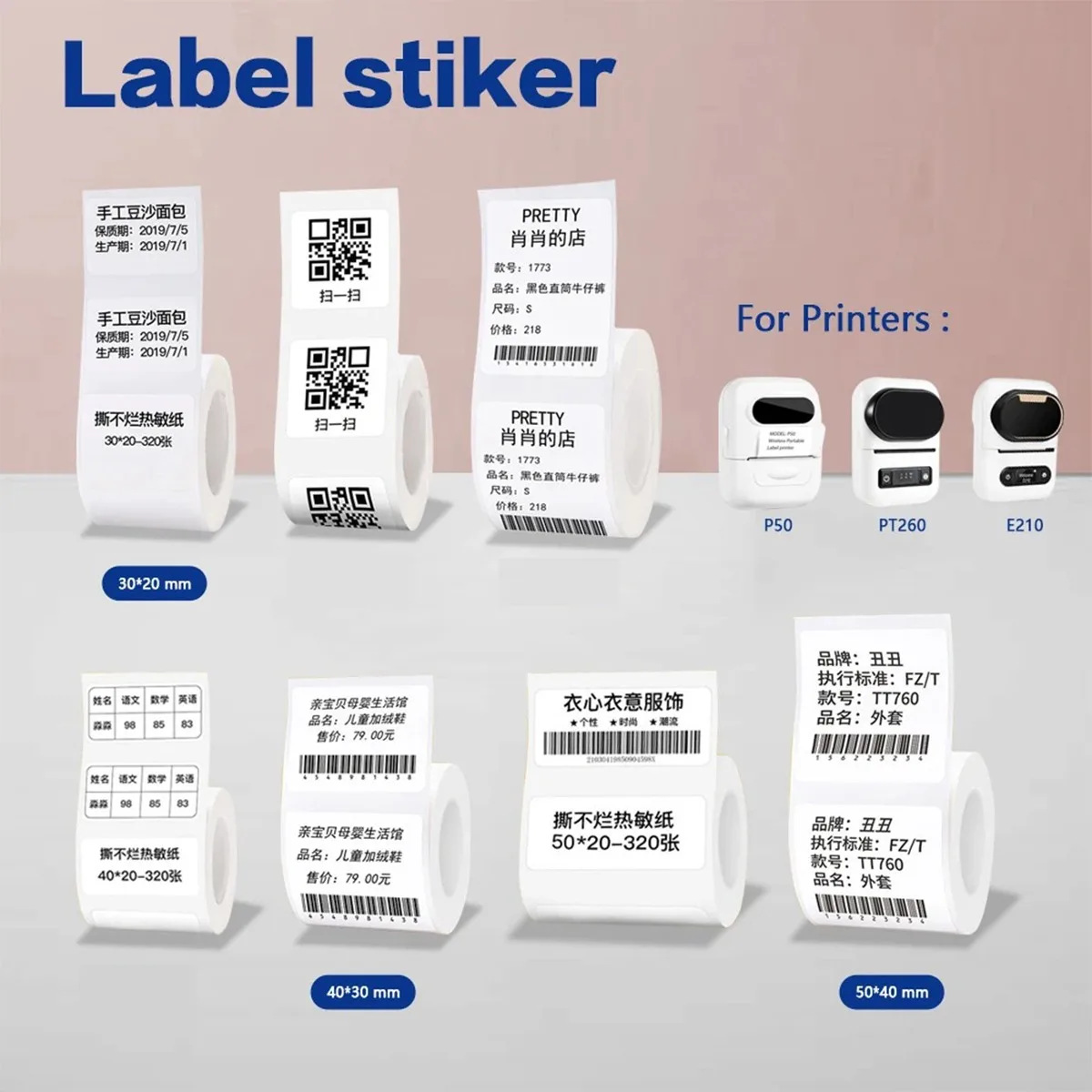 Thermo-Aufkleberpapier, Thermo – Label Maker Machine Bewertung und Preis