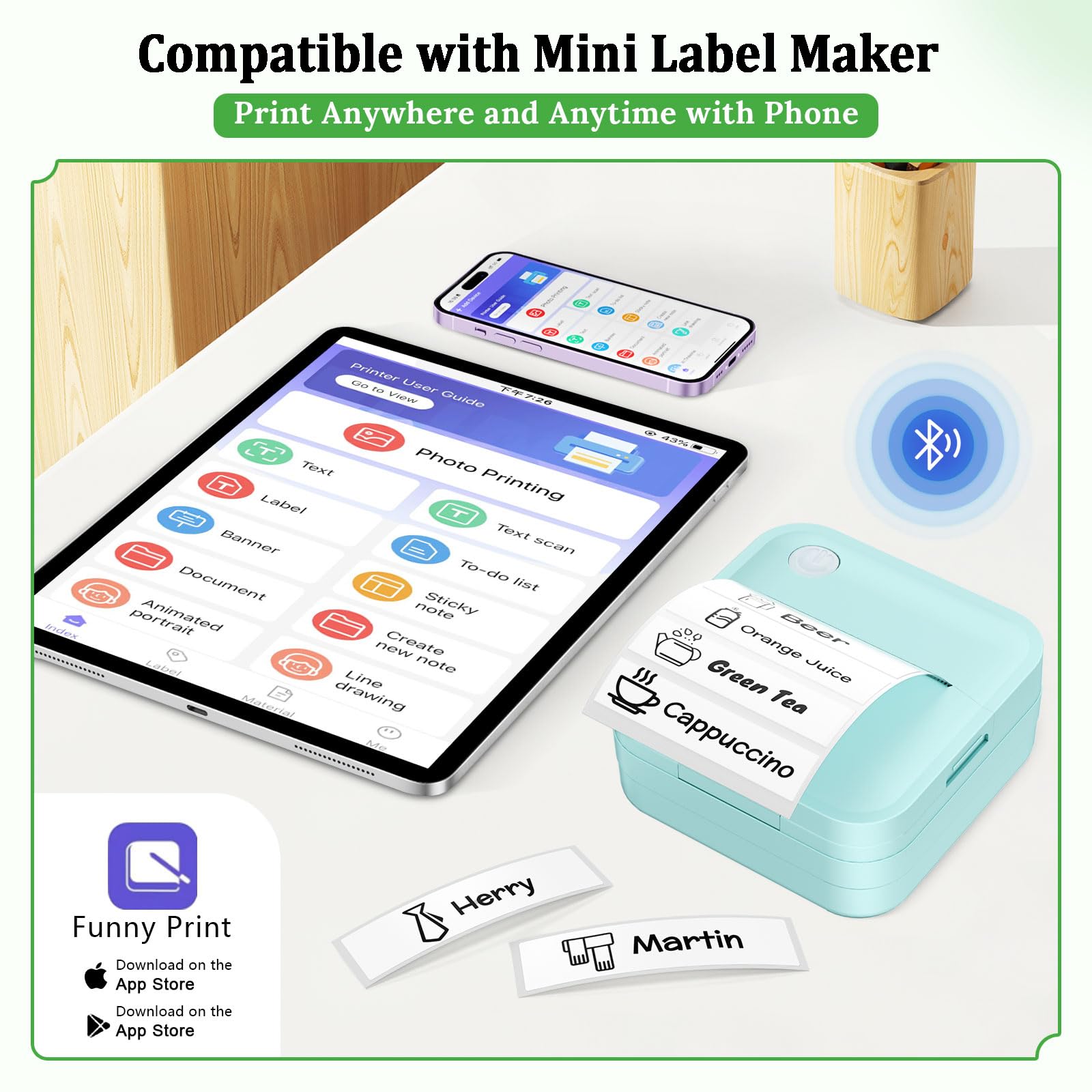 Mini-Aufkleber-Druckeretikett  – Label Maker Machine Bewertung und Preis